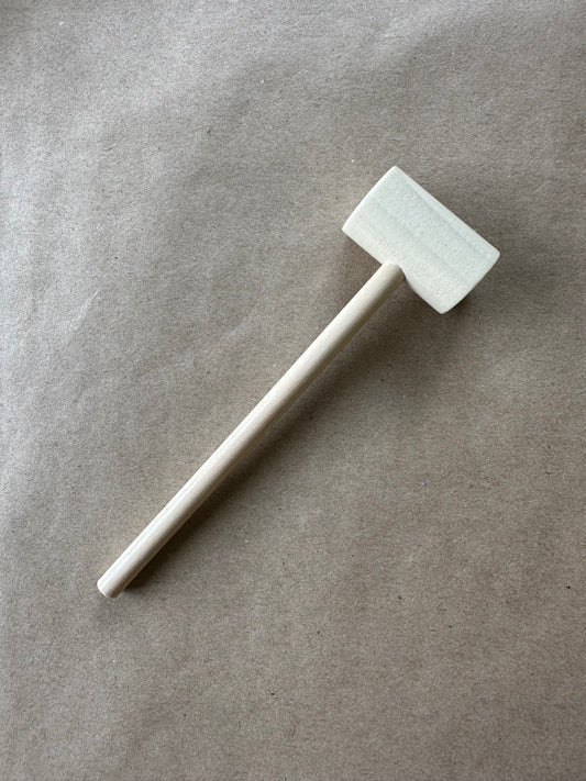 6 inch wooden mallet