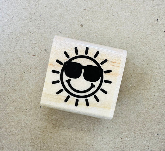 Cool Mr.Sun stamp